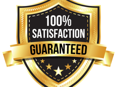100% satisfaction logo