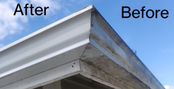 Outside Gutter Cleaning