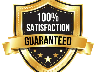 100% Satisfaction Guaranteed