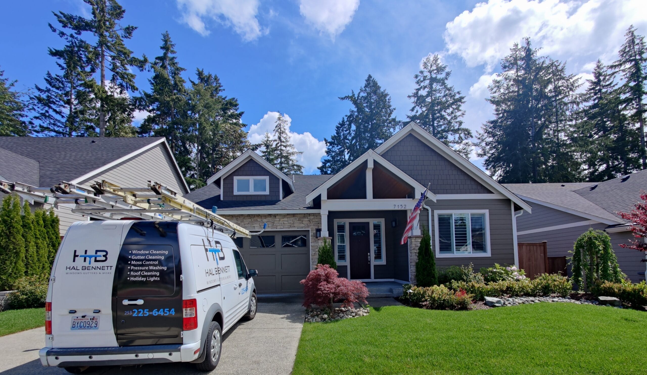 Roof cleaning ready, willing and able